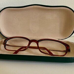 LIGHT AS A FEATHER Paco Rabanne Designer Frames in Amber Marble